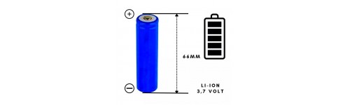 18650 3,7 Volt Litium akkumulátor lámpákba