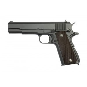 80 WE Colt M1911 military version "Full" fém GBB 2 tárral